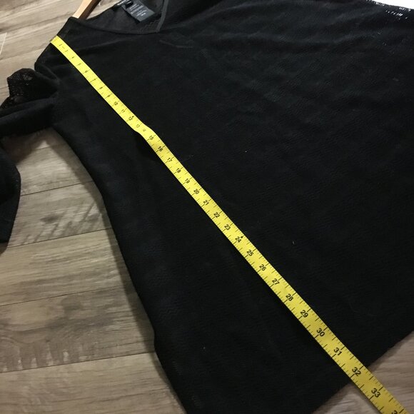 Black Lacy Cover Dress - Picture 14 of 15